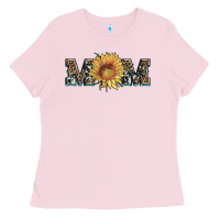 Bubblegum Pink sunflower mom mothers day Ladies Tee - Artiststas