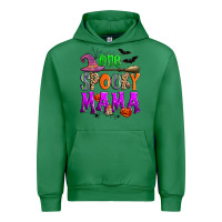Emerald one spooky mama Urban Hoodie - Zillion Design Studio