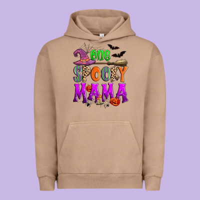 One Spooky Mama Urban Hoodie Designed By Zillion Design Studio