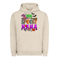 Pigment French Oak one spooky mama Urban Hoodie - Zillion Design Studio
