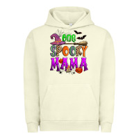Pigment Pistachio one spooky mama Urban Hoodie - Zillion Design Studio
