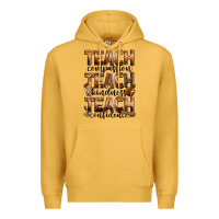 Mustard teach compassion teach kindness teach confidence Premium Hoodie - Zillion Design Studio