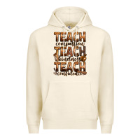 Tofu teach compassion teach kindness teach confidence Premium Hoodie - Zillion Design Studio