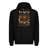 Black teach compassion teach kindness teach confidence Premium Hoodie - Zillion Design Studio
