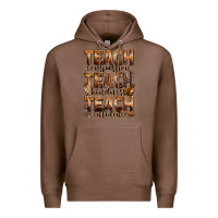 Chestnut teach compassion teach kindness teach confidence Premium Hoodie - Zillion Design Studio