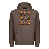 Coffee teach compassion teach kindness teach confidence Premium Hoodie - Zillion Design Studio
