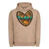Pigment Burro thankful pumpkin heart Urban Hoodie - RanaPortraitStore
