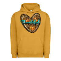 Pigment Peanut Butter thankful pumpkin heart Urban Hoodie - RanaPortraitStore