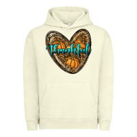 Pigment Pistachio thankful pumpkin heart Urban Hoodie - RanaPortraitStore
