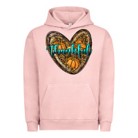 Pigment Salmon thankful pumpkin heart Urban Hoodie - RanaPortraitStore