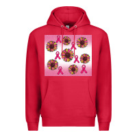 Cardinal breast cancer awareness sunflower Premium Hoodie - RanaPortraitStore