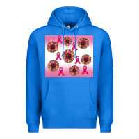 True Royal breast cancer awareness sunflower Premium Hoodie - RanaPortraitStore