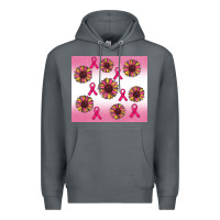 Rock breast cancer awareness sunflower Premium Hoodie - RanaPortraitStore