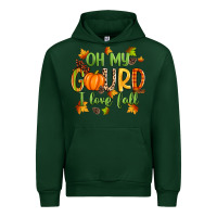 Forest Green oh my gourd i love fall Urban Hoodie - Zillion Design Studio