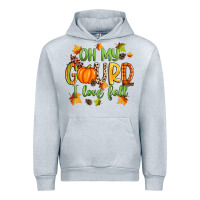 Heather Grey oh my gourd i love fall Urban Hoodie - Zillion Design Studio