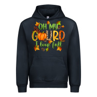 Navy oh my gourd i love fall Urban Hoodie - Zillion Design Studio