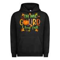 Pigment Black oh my gourd i love fall Urban Hoodie - Zillion Design Studio