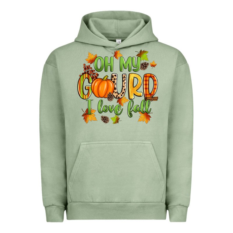 Oh My Gourd I Love Fall Urban Hoodie by Zillion Design Studio | Teevron