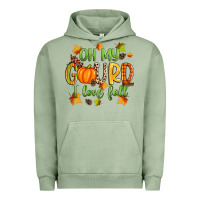 Pigment Oil Green oh my gourd i love fall Urban Hoodie - Zillion Design Studio
