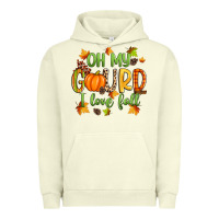 Pigment Pistachio oh my gourd i love fall Urban Hoodie - Zillion Design Studio