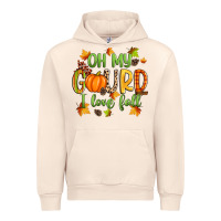 Sandshell oh my gourd i love fall Urban Hoodie - Zillion Design Studio