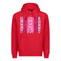 Red breast aweraness brushstrokes Premium Hoodie - RanaPortraitStore
