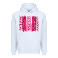 White breast aweraness brushstrokes Premium Hoodie - RanaPortraitStore