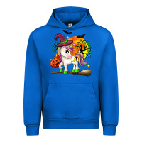 Cobalt halloween unicorn Urban Hoodie - Zillion Design Studio