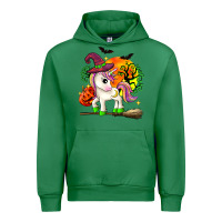 Emerald halloween unicorn Urban Hoodie - Zillion Design Studio