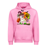 Fuchsia Pink halloween unicorn Urban Hoodie - Zillion Design Studio