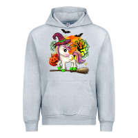 Heather Grey halloween unicorn Urban Hoodie - Zillion Design Studio