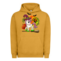 Pigment Peanut Butter halloween unicorn Urban Hoodie - Zillion Design Studio