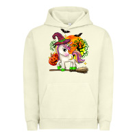 Pigment Pistachio halloween unicorn Urban Hoodie - Zillion Design Studio