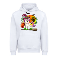 White halloween unicorn Urban Hoodie - Zillion Design Studio