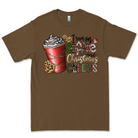 Cacao I Run On Coffee And Christmas Cheers Premium Tee - CowhideDigitalArt