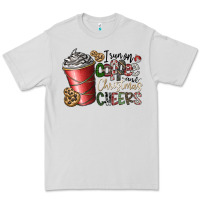 Dove Grey I Run On Coffee And Christmas Cheers Premium Tee - CowhideDigitalArt