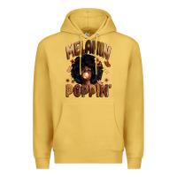 Antique Gold melanin poppin Premium Hoodie - Zillion Design Studio