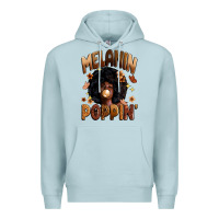 Blue Mist melanin poppin Premium Hoodie - Zillion Design Studio