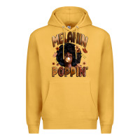 Mustard melanin poppin Premium Hoodie - Zillion Design Studio