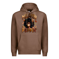 Chestnut melanin poppin Premium Hoodie - Zillion Design Studio