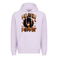 Lilac melanin poppin Premium Hoodie - Zillion Design Studio