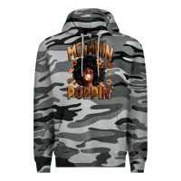 Slate Camo melanin poppin Premium Hoodie - Zillion Design Studio