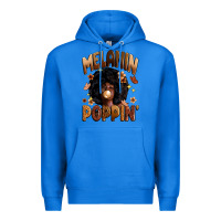 True Royal melanin poppin Premium Hoodie - Zillion Design Studio