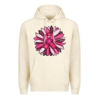 Sandshell breast awareness cancer pink sunflower Premium Hoodie - RanaPortraitStore