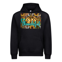 Black thankful pumpkin Urban Hoodie - RanaPortraitStore