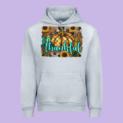 Thankful Pumpkin Urban Hoodie Designed By Ranaportraitstore