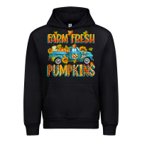 Black farm fresh pumpkins Urban Hoodie - Zillion Design Studio