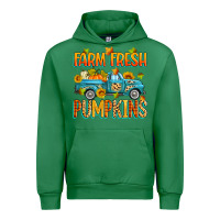 Emerald farm fresh pumpkins Urban Hoodie - Zillion Design Studio