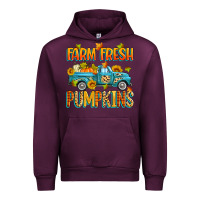 Mauve Wine farm fresh pumpkins Urban Hoodie - Zillion Design Studio