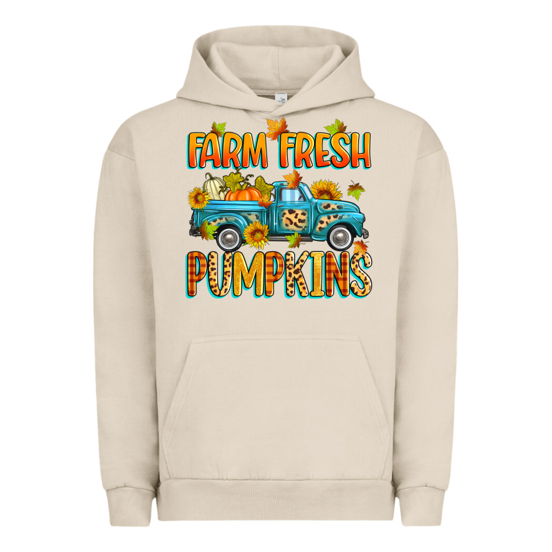 Farm Fresh Pumpkins Urban Hoodie by Zillion Design Studio | Teevron